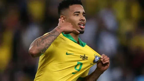Gabriel Jesus was on target when Brazil beat Peru to claim the Copa America 2019 (Getty).