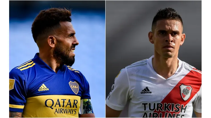 Boca Juniors and River Plate will clash searching for a place in the Copa de la Liga semifinals (Getty).