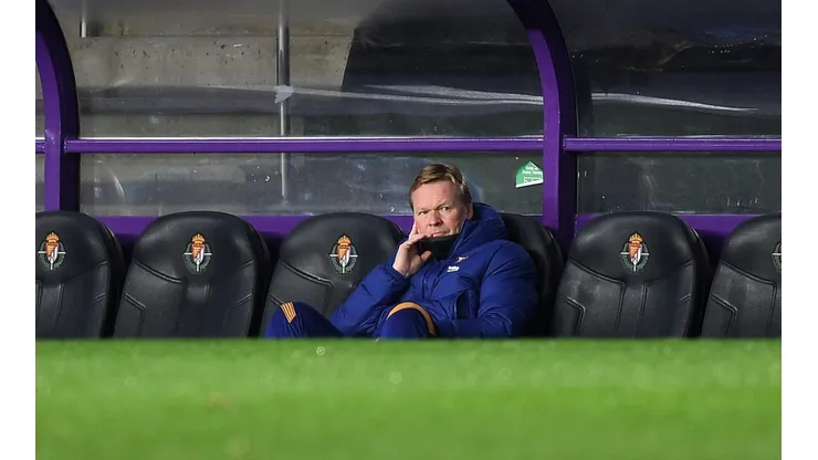 Ronald Koeman's future in Barcelona doesn't seem to be guaranteed (Getty).