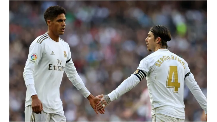 Raphael Varane & Sergio Ramos. (Getty)