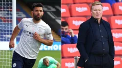 Aguero could be joined at Barcelona by another forward (Getty).