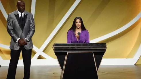 Michael Jordan & Vanessa Bryant. (Getty)