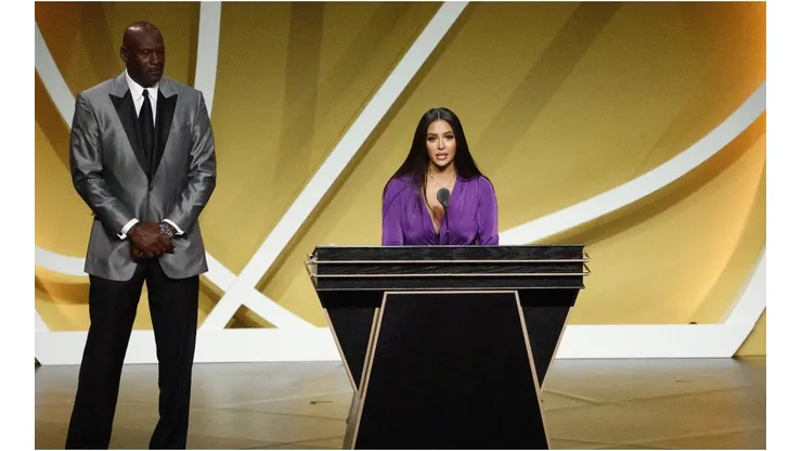 Michael Jordan & Vanessa Bryant. (Getty)