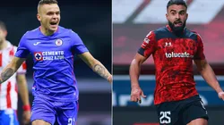 Cruz Azul and Toluca clash in the second leg of the Liga MX Playoffs 2021 quarterfinals (Getty).