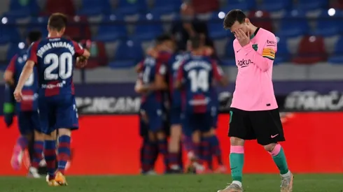 Barcelona conceded a late equalizer that may have ended their title aspirations (Getty).