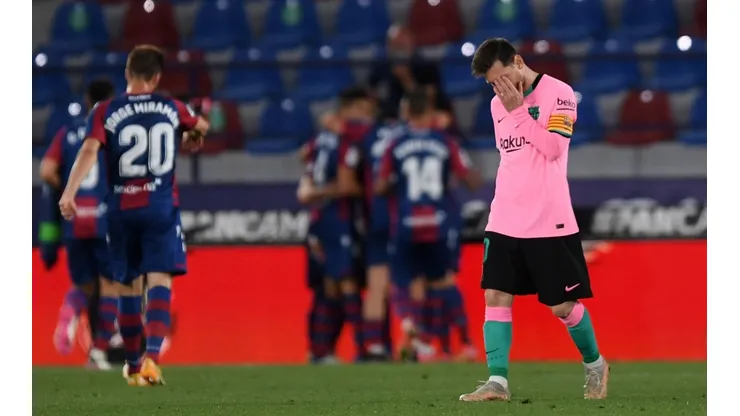 Barcelona conceded a late equalizer that may have ended their title aspirations (Getty).