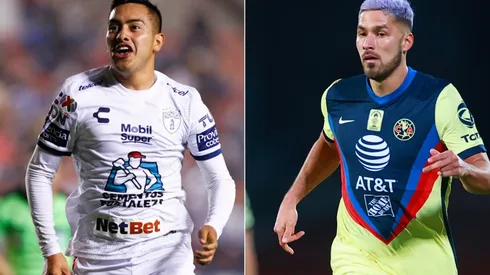 Pachuca and America face off in the first leg of the Liga MX 2021 quarterfinals (Getty).