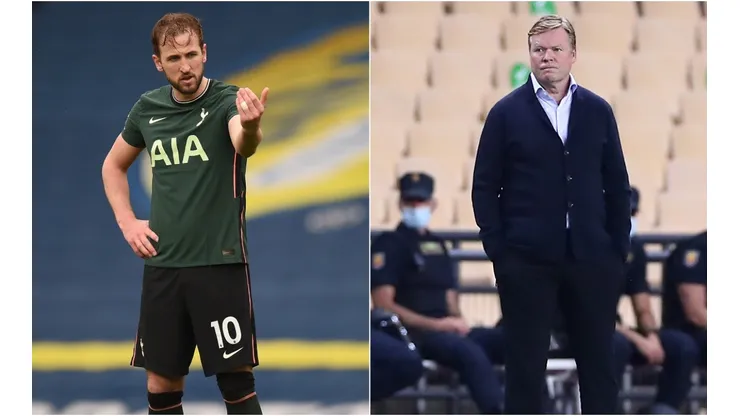 Harry Kane may be interested in a move to Barcelona, but the Spanish side has another big name in mind (Getty).