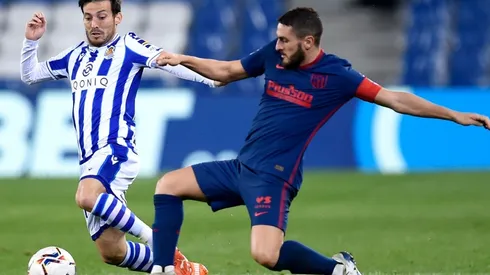 Koke & David Silva. (Getty)