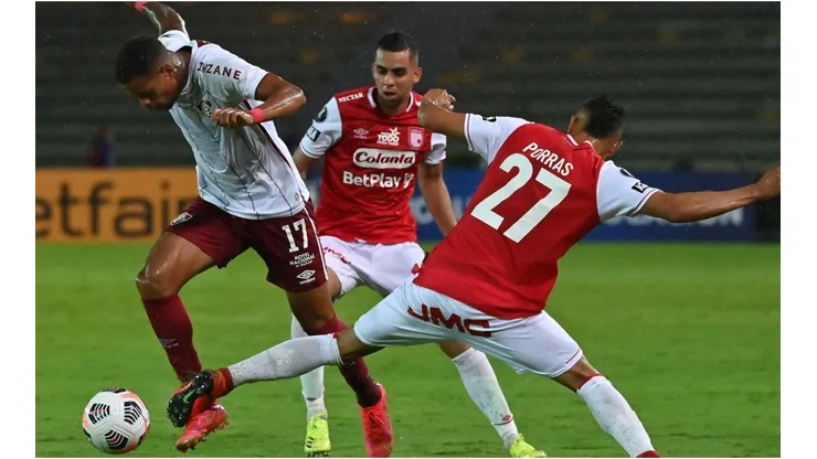 Fluminense vs Independiente Santa Fe. (Getty)
