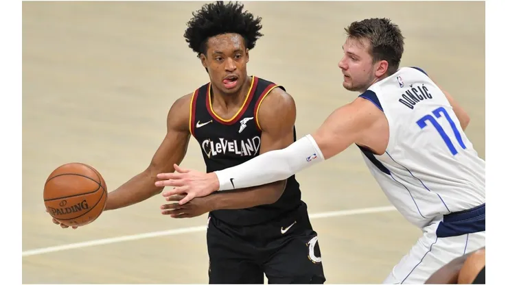 Collin Sexton & Luka Doncic. (Getty)