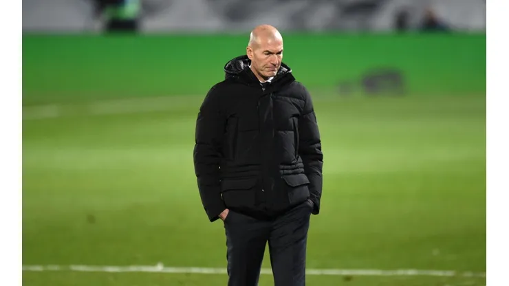 Zidane's second spell with the Merengues could be over at the end of the season (Getty).