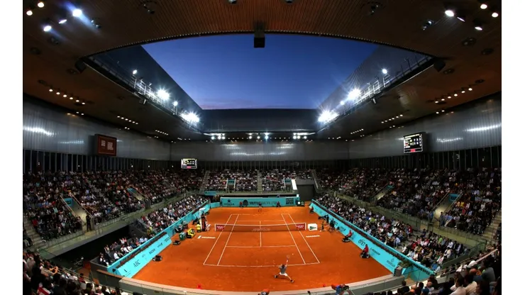 A general view inside Court at the Madrid Open. (Getty)