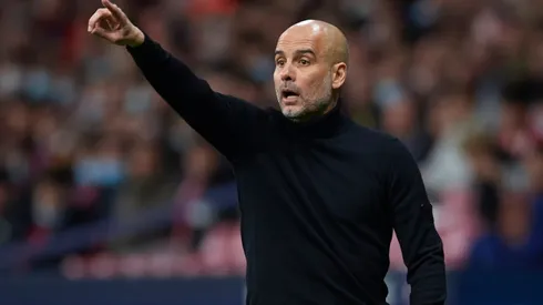 Manchester City head coach Pep Guardiola.