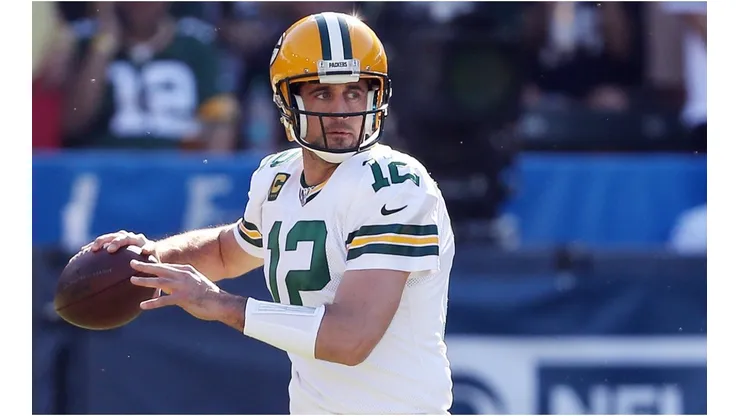 Aaron Rodgers. (Getty)