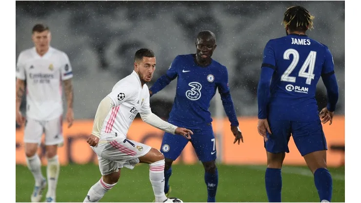 Eden Hazard vs. Chelsea. (Getty)