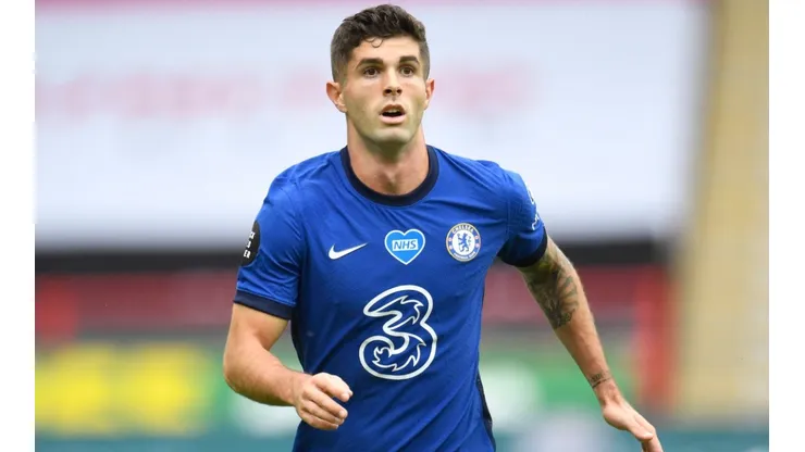 Christian Pulisic of Chelsea looks on. (Getty)