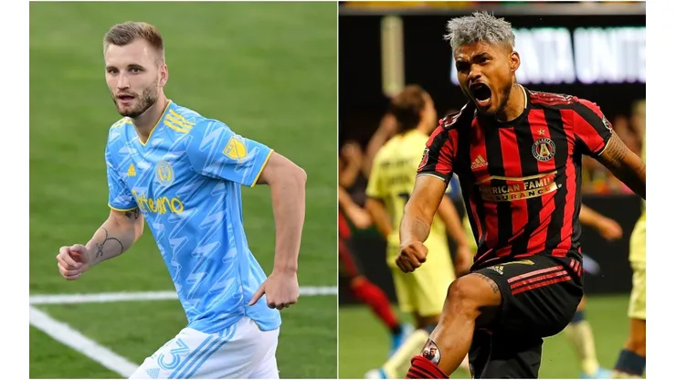 Philadelphia Union and Atlanta United clash for the second leg of the CCL quarterfinals (Getty).