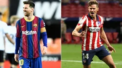 Barcelona and Atletico Madrid clash this weekend in a potentially season-defining game (Getty).