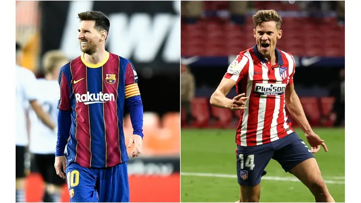 Barcelona and Atletico Madrid clash this weekend in a potentially season-defining game (Getty).