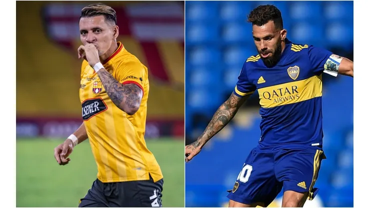 Barcelona SC and Boca Juniors clash in Matchday 3 of the Libertadores group stage (Twitter @BarcelonaSC / Getty).