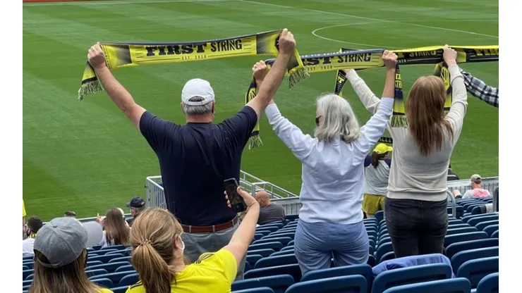 Nashville SC fans (Bolavip)