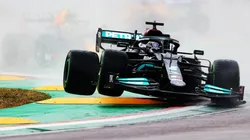 Lewis Hamilton of Great Britain at the Grand Prix of Emilia Romagna. (Getty)
