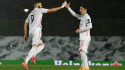 Karim Benzema & Luka Modric. (Getty)
