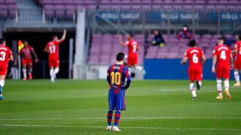 Barcelona were stunned by Granada and missed the chance to go atop La Liga table (Getty).