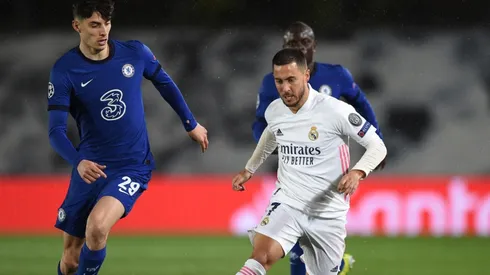 Eden Hazard faced former club in Real Madrid's draw with Chelsea (Getty).