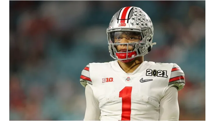 Justin Fields. (Getty)