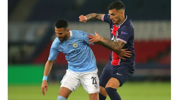 City claimed an important win ahead of the second leg (Getty).