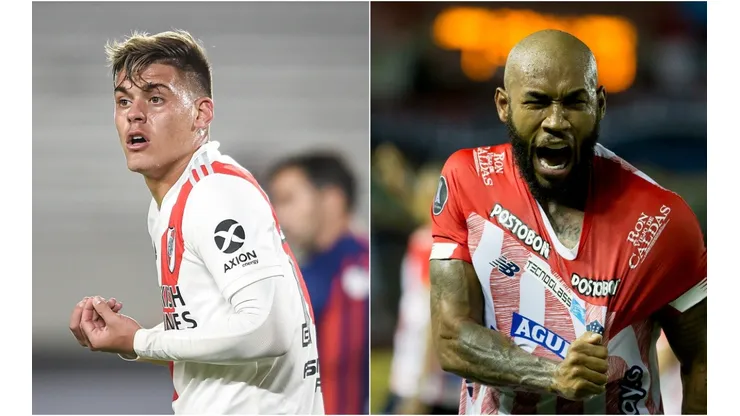 River Plate and Junior meet at the Monumental aiming to claim first win in Libertadores 2021 (Getty / Twitter @Libertadores).