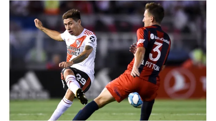 River Plate vs. San Lorenzo. (Getty)