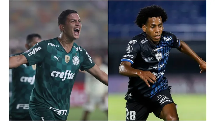 Palmeiras and Independiente del Valle face off in an attractive Libertadores game (Getty).