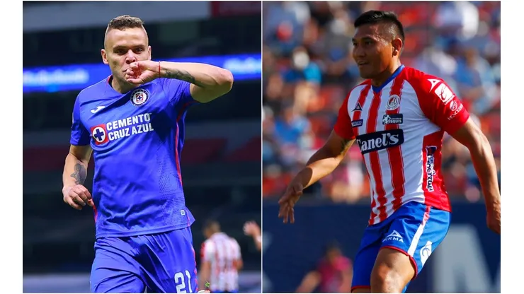 The leaders Cruz Azul host Atlético San Luis (Getty).