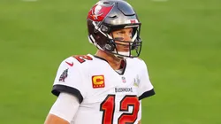 Tom Brady stood against the new jersey numbers rule (Getty).