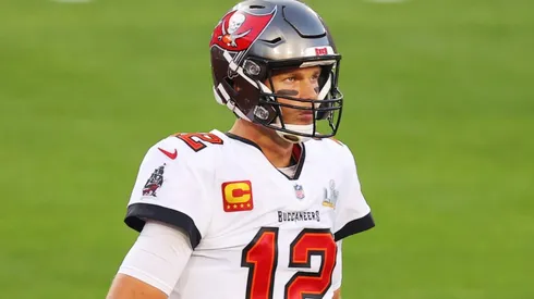 Tom Brady stood against the new jersey numbers rule (Getty).