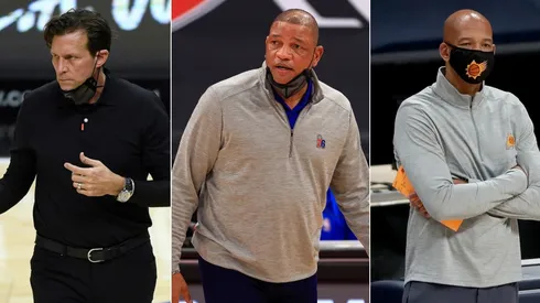 Check out who may win the NBA Coach of the Year 2021 award (Getty).