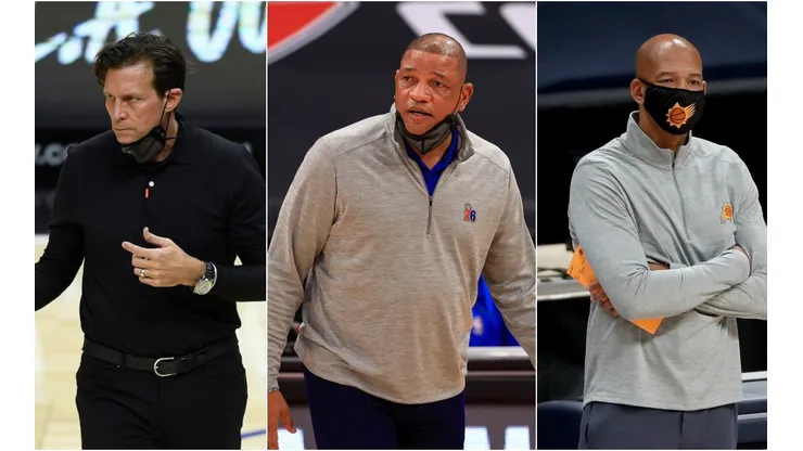 Check out who may win the NBA Coach of the Year 2021 award (Getty).