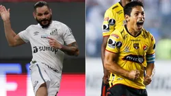 Santos and Barcelona SC begin their journey in the Copa Libertadores group stage (Getty).