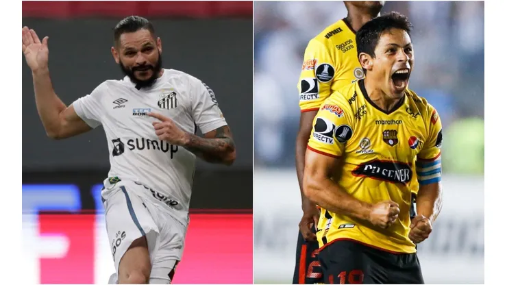 Santos and Barcelona SC begin their journey in the Copa Libertadores group stage (Getty).