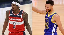 Beal and Curry are the two NBA top scorers (Getty).