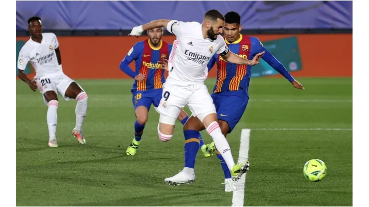 Real Madrid vs. Barcelona. (Getty)