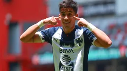 Maximiliano Meza of Monterrey celebrates a goal. (Getty)