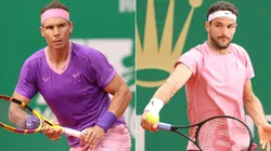 Nadal face Dimitrov in the Monte-Carlo Masters (Getty).