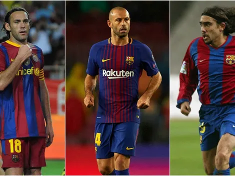The five Argentine defenders who played for Barcelona