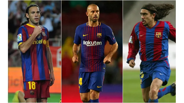 The five Argentine defenders who played for Barcelona
