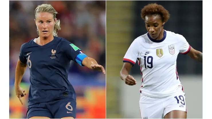 The USWNT face France in an international friendly today (Getty).