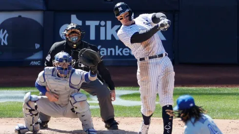 Aaron Judge vs. the Blue Jays. (Getty)